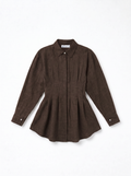 Waist flow blouse