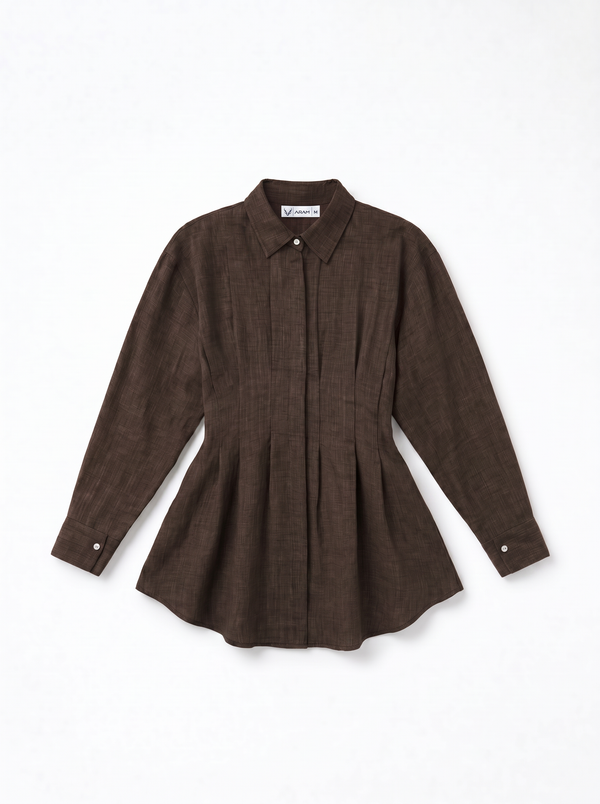 Waist flow blouse