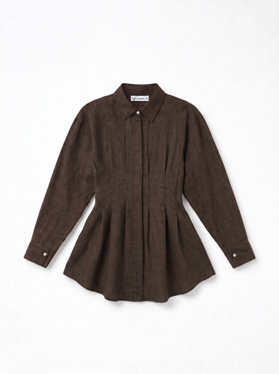 Waist flow blouse