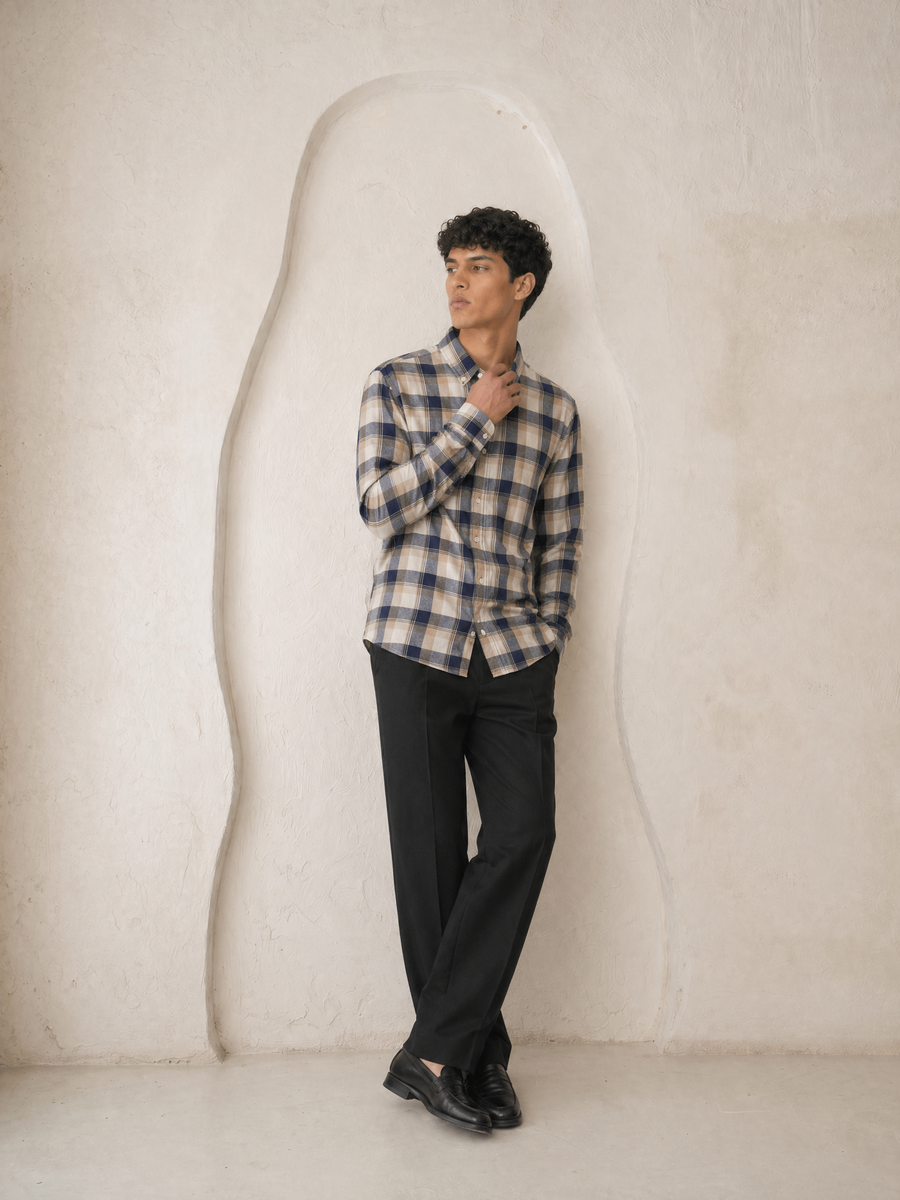 Plaid Cotton Shirt
