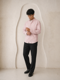 Wide Striped Oxford Shirt