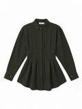 Waist flow blouse