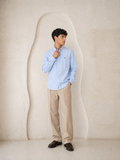 Plain oxford shirt