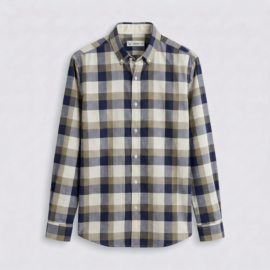 Plaid Cotton Shirt