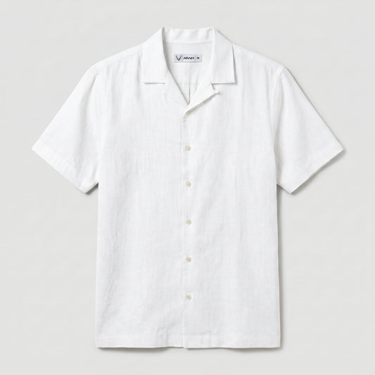 Short Sleeve Linen Shirt