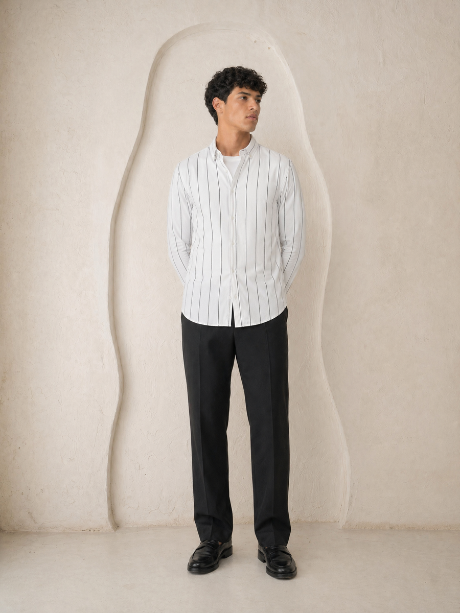 Striped Oxford Shirt