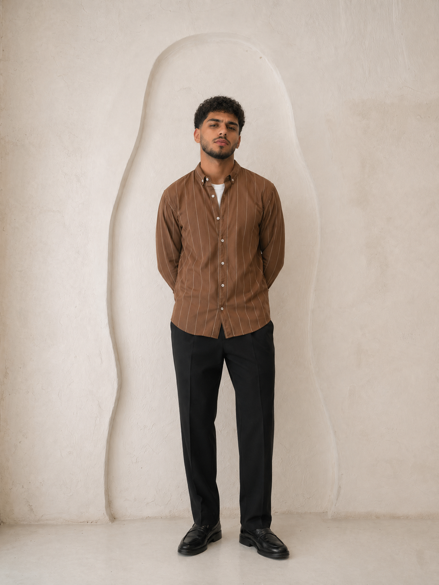 Striped Oxford Shirt