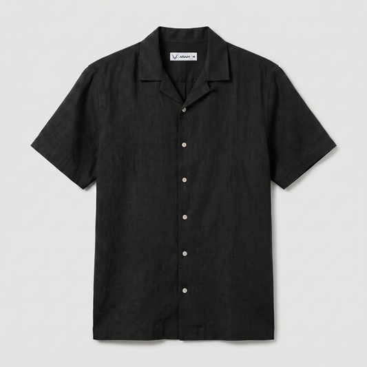 Short Sleeve Linen Shirt