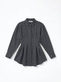 Waist flow blouse