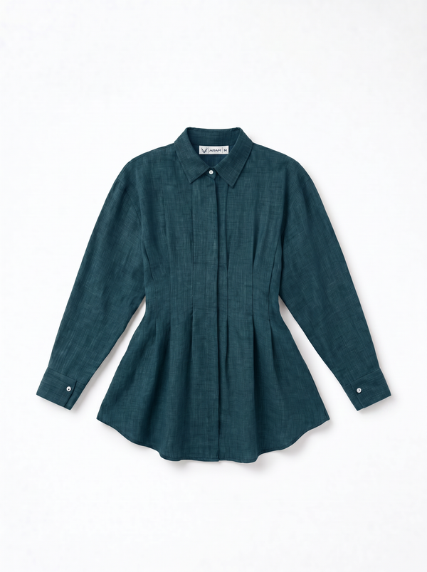Waist flow blouse