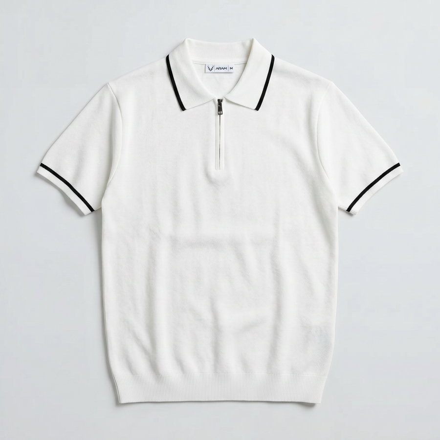Turkish Polo Tshirt - White