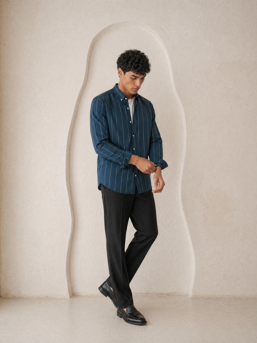 Striped Oxford Shirt