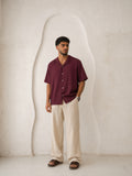 Short Sleeve Linen Shirt
