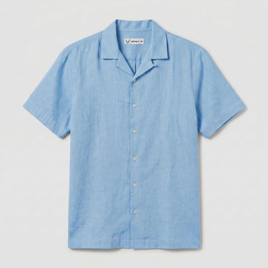 Short Sleeve Linen Shirt