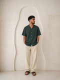 Short Sleeve Linen Shirt