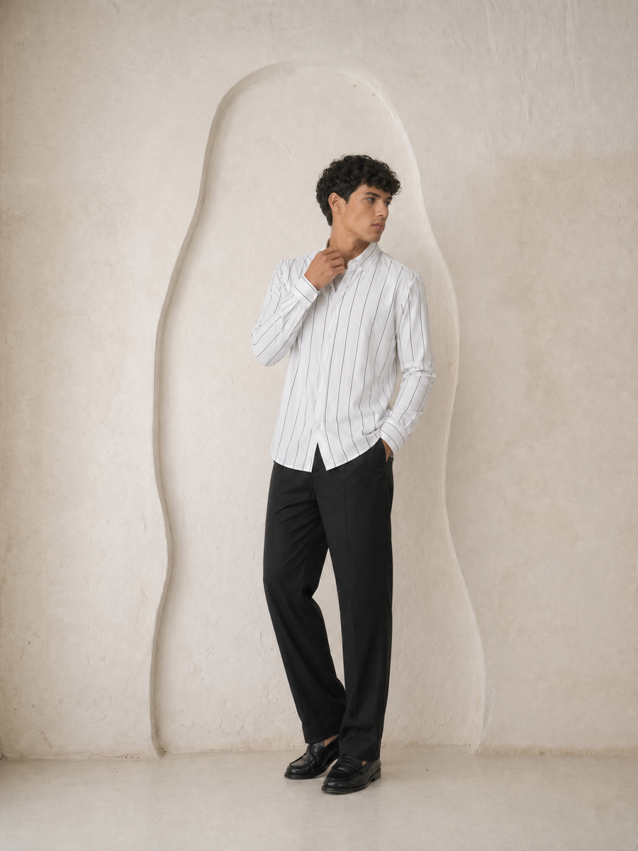 Striped Oxford Shirt