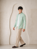 Plain oxford shirt