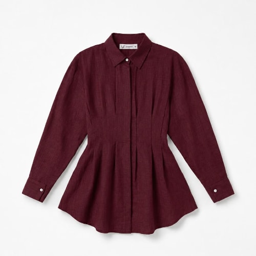 Waist flow blouse image 13